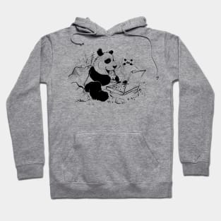 Pizza eating Panda Hoodie